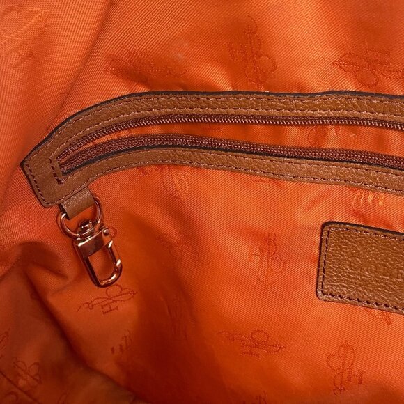 Cole Hann Pebble Leather Satchel Handbag - Picture 15 of 16